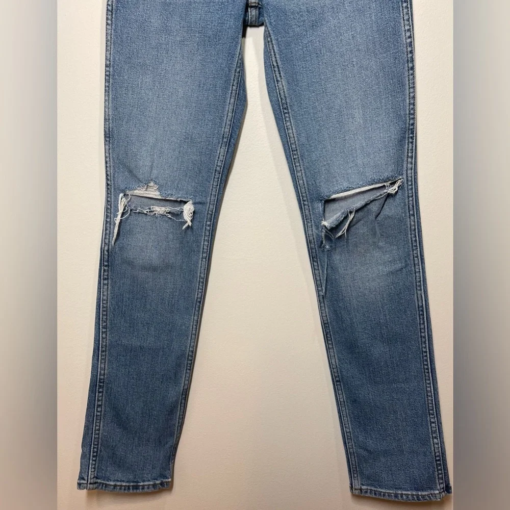 RE/DONE Jeans Women’s Size 24 Originals 80s Slim Straight in Brisk Blue‎
